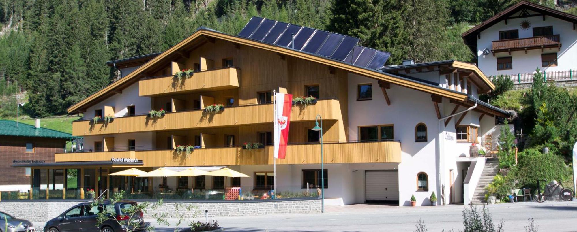 Gasthof Waldesruh Oetz Kültér fotó